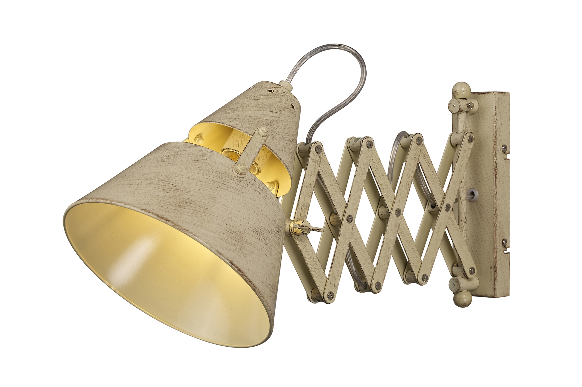 M5434  Industrial Wall Lamp 1 Light Sand Metal